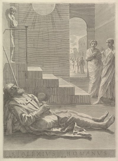 St. Alexis, 1649. av Claude Mellan