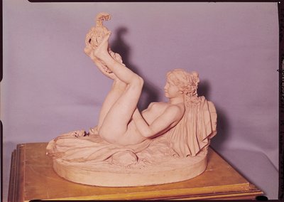 La Gimblette (terrakotta) av Claude Michel Clodion
