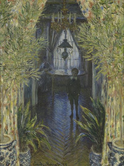 Et hjørne av leiligheten av Claude Monet