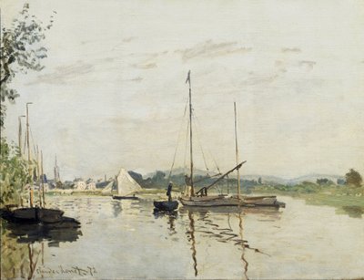 Argenteuil - olje på lerret av Claude Monet