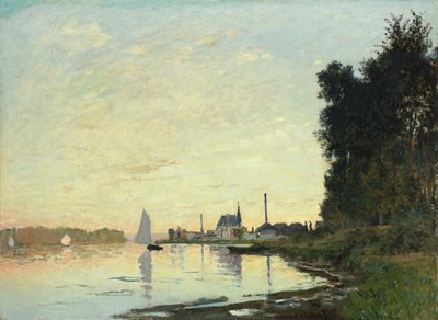 Argenteuil, sen ettermiddag, 1872 av Claude Monet