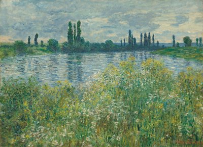 Seinebredden, Vétheuil av Claude Monet