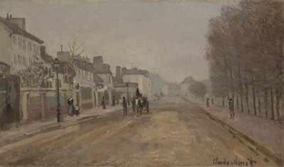 Heloise Boulevard, Argenteuil, 1872 av Claude Monet