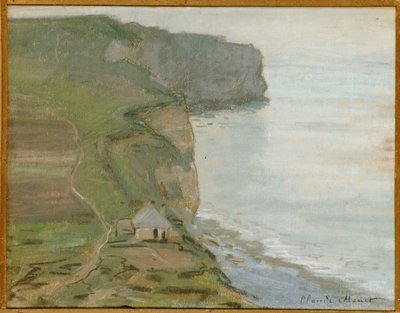 Leder for Antifer, Etretat av Claude Monet