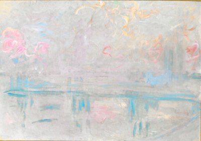 Charing Cross Bridge, ca. 1900 (olje på lerret) av Claude Monet