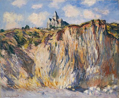 Kirke i Varengeville, morgen, 1882 av Claude Monet