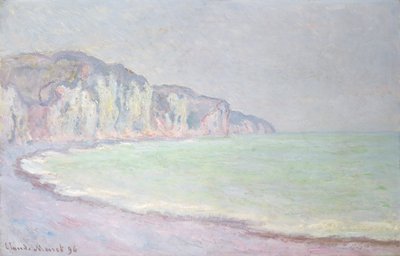Cliffs at Pourville, 1896 av Claude Monet