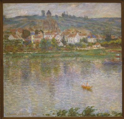 Byen Vetheuil av Claude Monet