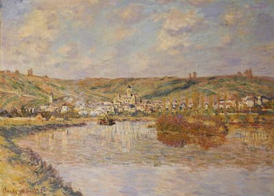 Slutten av ettermiddagen, Vetheuil av Claude Monet
