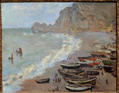 Etretat: stranden og Porte d