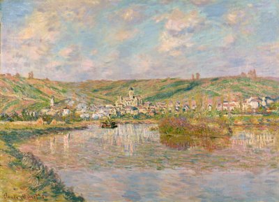 Sent på ettermiddagen, Vetheuil av Claude Monet