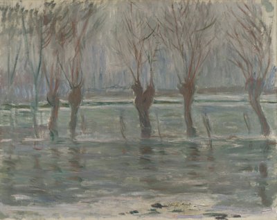 Flomvann, 1896 av Claude Monet