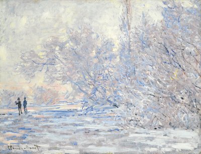 Frost i Giverny Frost i Giverny, 1885 av Claude Monet