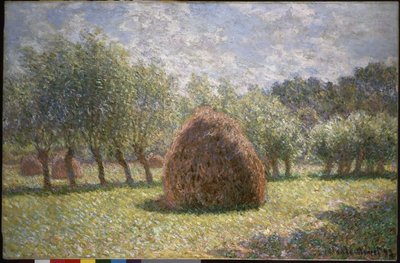 Høystakker ved Giverny, 1893 av Claude Monet