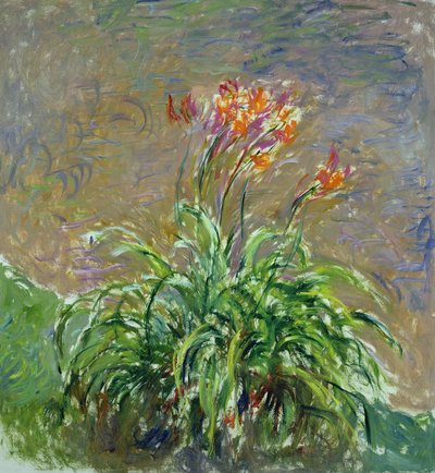 Hemerocallis, 1914-17 av Claude Monet