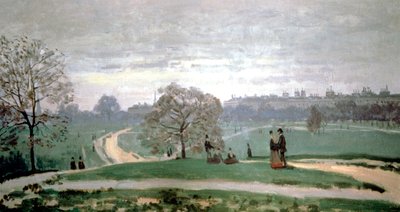 Hyde Park, London, 1871 av Claude Monet