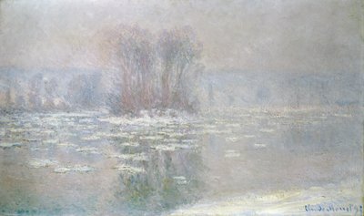 Is på Bennecourt, 1898 av Claude Monet