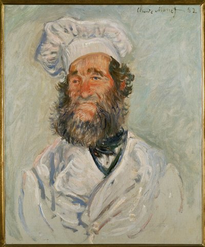 Kokken (olje på lerret) av Claude Monet