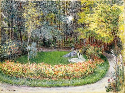 I hagen, 1875 av Claude Monet