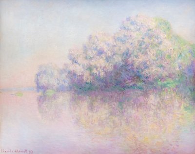Øy av brennesler av Claude Monet