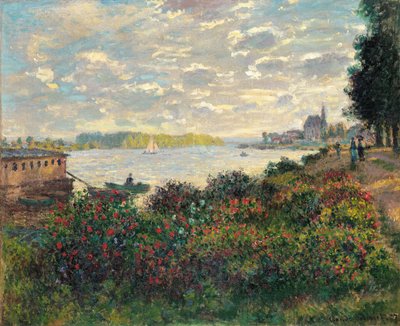 Seinen ved Argenteuil av Claude Monet