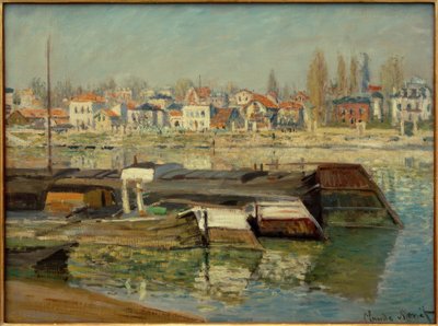 Seinen ved Asnières av Claude Monet
