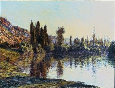 Seinen ved Vétheuil av Claude Monet