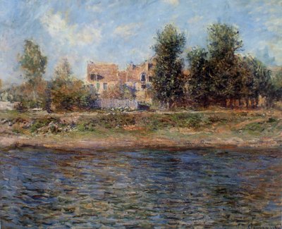 Berge of La Seine, 1880. av Claude Monet