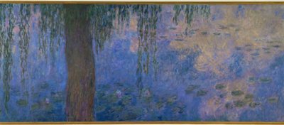 Vannliljedammen med vier, Le Matin aus vier av Claude Monet