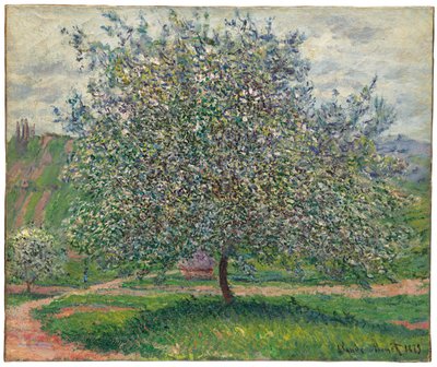 Epletreet, 1879 av Claude Monet