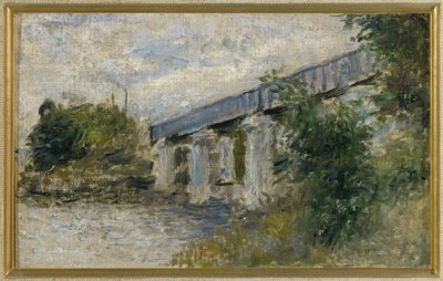 Jernbanebroen, Argenteuil av Claude Monet