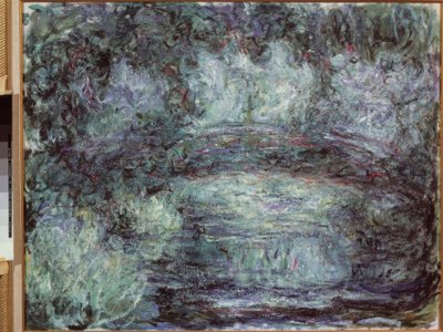 Den japanske broen av Claude Monet