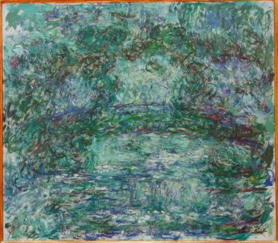 Den japanske broen av Claude Monet