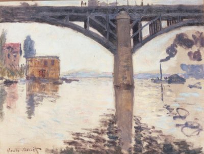 Argenteuil veibro av Claude Monet