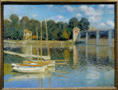 Argenteuil-bromaleriet av Claude Monet (1840-1926) av Claude Monet