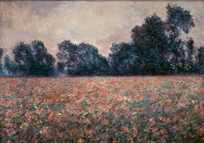 Valmuene i Giverny av Claude Monet
