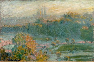 Les Tuileries, studie av Claude Monet