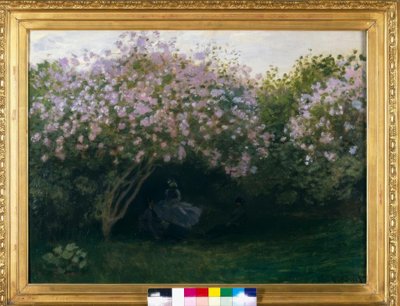 Syrin, grått vær av Claude Monet