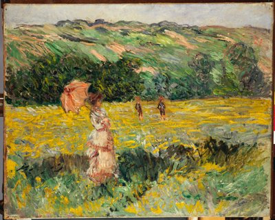 Limetz Meadow, 1887 av Claude Monet