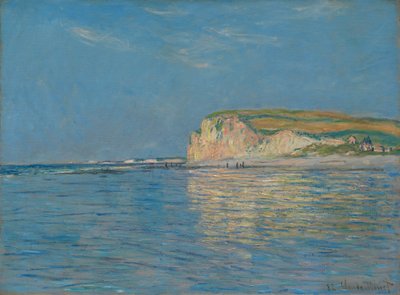Lavvann ved Pourville, nær Dieppe, 1882 av Claude Monet