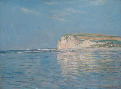 Lavvann ved Pourville, nær Dieppe, 1882 av Claude Monet