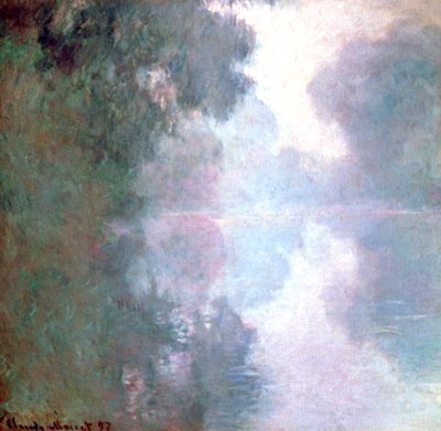 Morning Mists, 1897 av Claude Monet