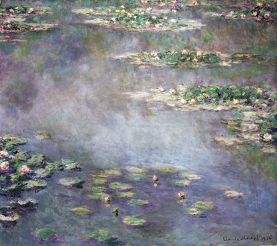 Vannliljer, 1906 av Claude Monet