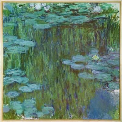 Nymfea i Giverny (olje på lerret) av Claude Monet
