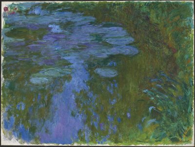 Vannliljer, ca. 1914-1917 av Claude Monet