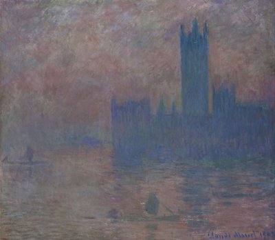 Stortinget. London av Claude Monet
