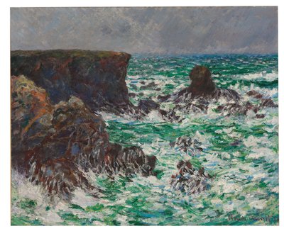 Port Cotton: The Lion, 1886 av Claude Monet