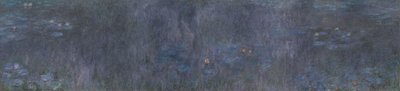 Speilinger av trær av Claude Monet