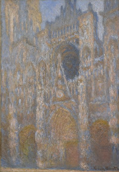 Rouen katedral, fasade, ca. 1892-94 av Claude Monet