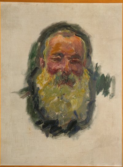 Selvportrett (olje på lerret) av Claude Monet